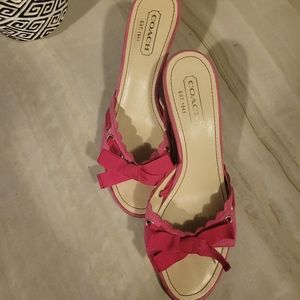 Coach sandals